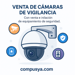 Venta y mantenimiento de cámaras y sistemas de vídeo vigilancia
