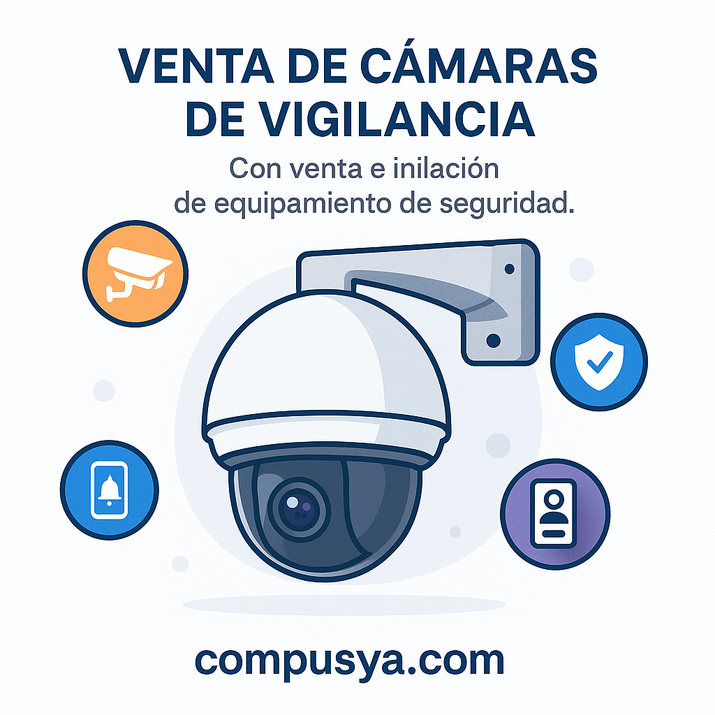Venta y mantenimiento de cámaras y sistemas de vídeo vigilancia